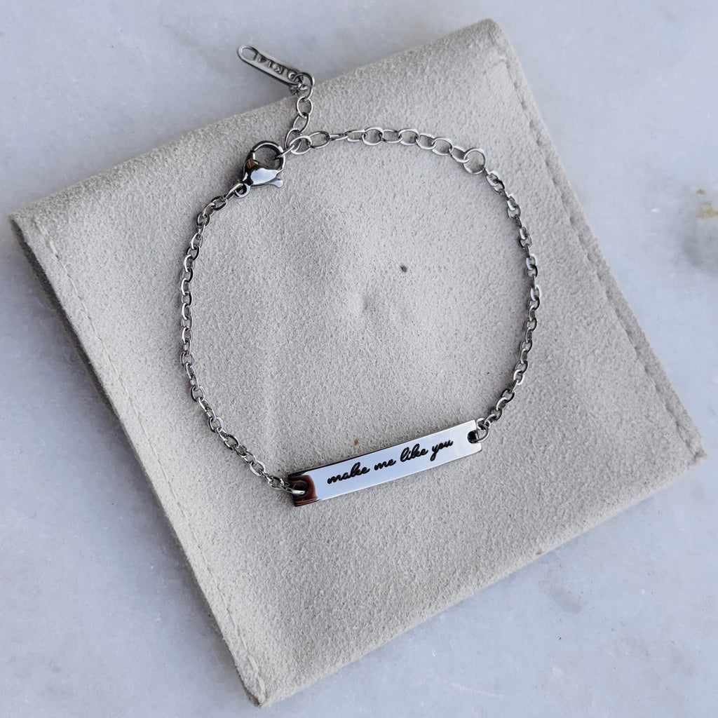 Make Me Like You Bar Bracelet