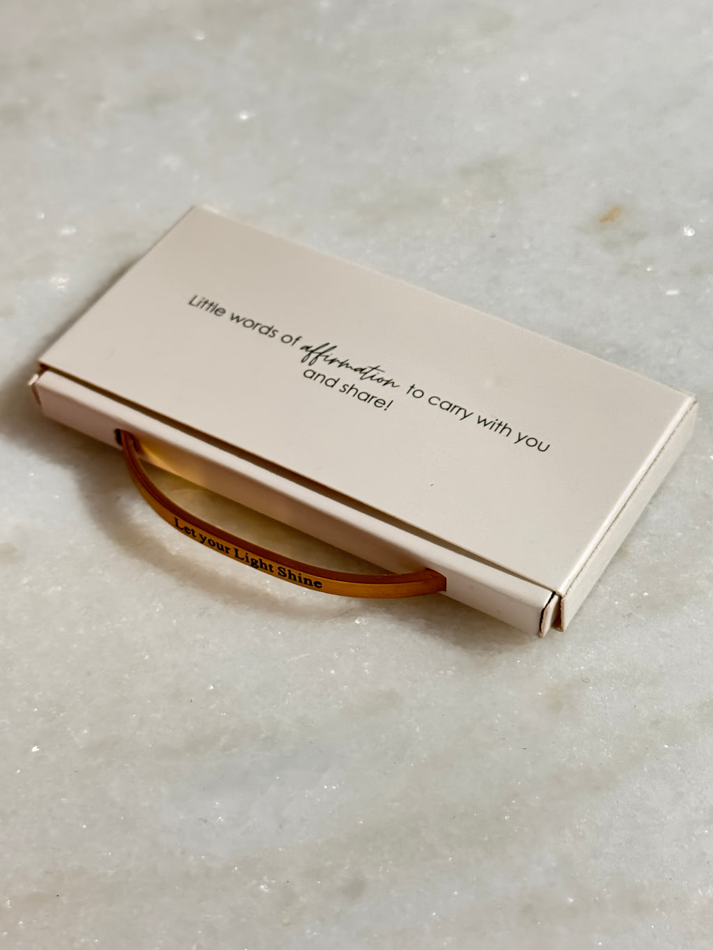 Let Your Light Shine Cuff Bracelet