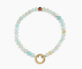 Amazonite Stone Charm Keeper Bracelet