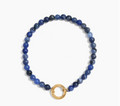 Sodalite Stone Charm Keeper Bracelet